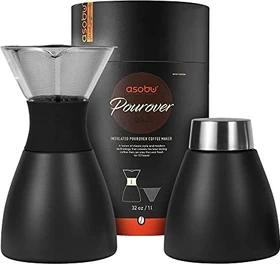 Asobu Pour Over Kaffeebereiter schwarz