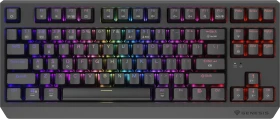 Genesis Thor 230 TKL Wireless, schwarz, LEDs RGB, hot-swap, Gaote Outemu SILENT LEMON, USB/Bluetooth, US (NKG-2108)