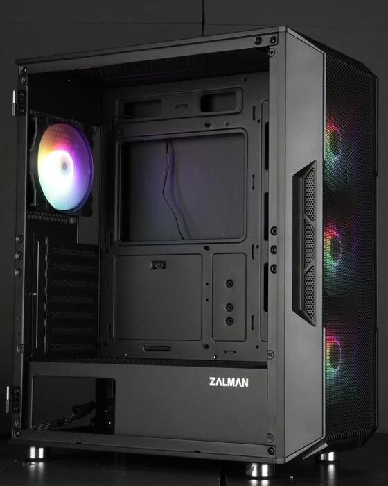 Zalman i3 Neo, schwarz, Glasfenster