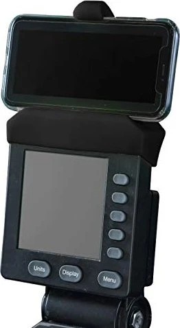Vapor Fitness Concept2 PM5 Monitor Silikon Smartphone Halterung schwarz