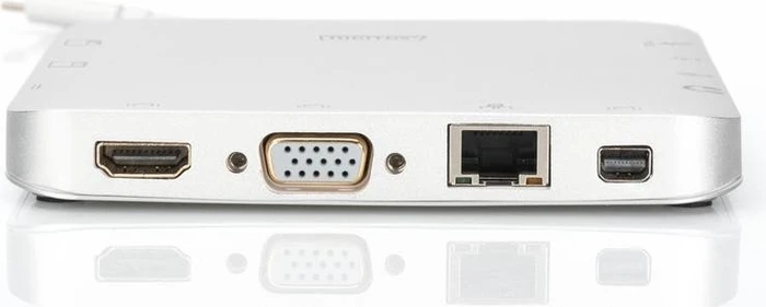 Digitus 12" USB-C-Dockingstation grau