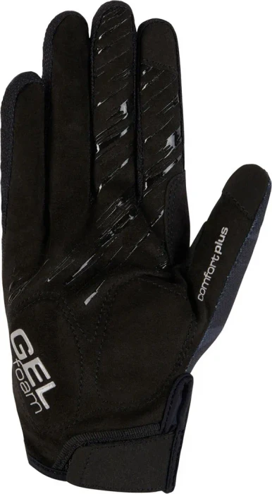 Ziener Crom Touch Long Fahrradhandschuhe schwarz