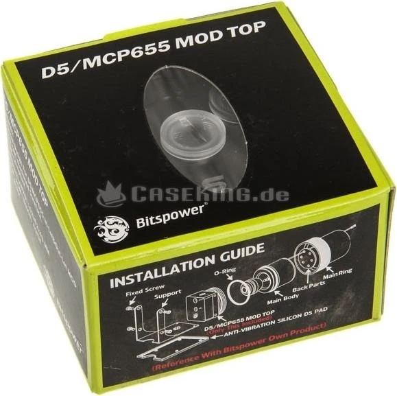 Bitspower D5 Mod Top S-Model Acryl