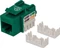 Intellinet Keystone Modul RJ-45 Buchse via Verlegekabel Cat5e, grün Vorschaubild