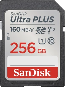 SanDisk Ultra PLUS R150 256GB, UHS-I U1, Class 10