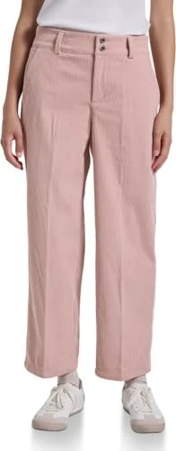 Street One Straight Leg Cord Hose sepia rose (Damen)