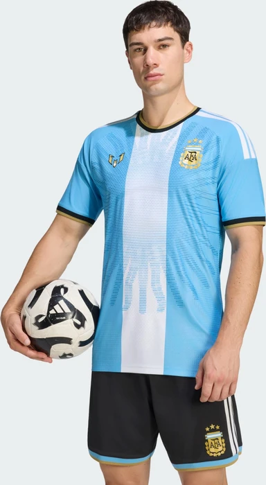adidas Argentinien Messi 26 Authentic Trikot kurzarm light blue (Herren)