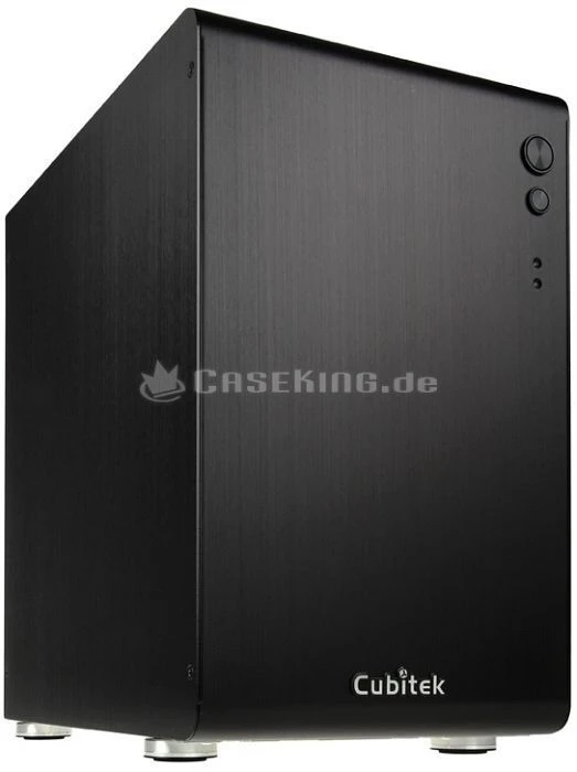 Cubitek Mini Cube schwarz, Mini-ITX