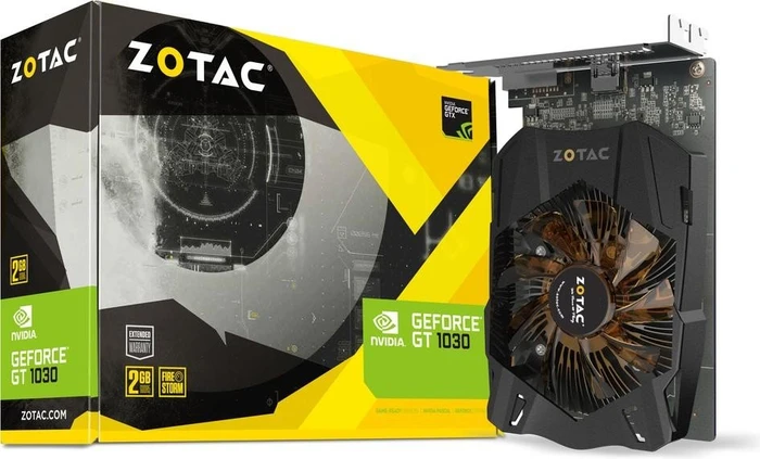 Zotac GeForce GT 1030, 2GB GDDR5, DVI, HDMI