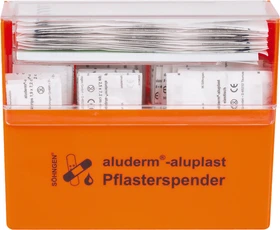 Söhngen Pflasterspender Aluderm-Aluplast, 115 Stück (verschiedene Größen)