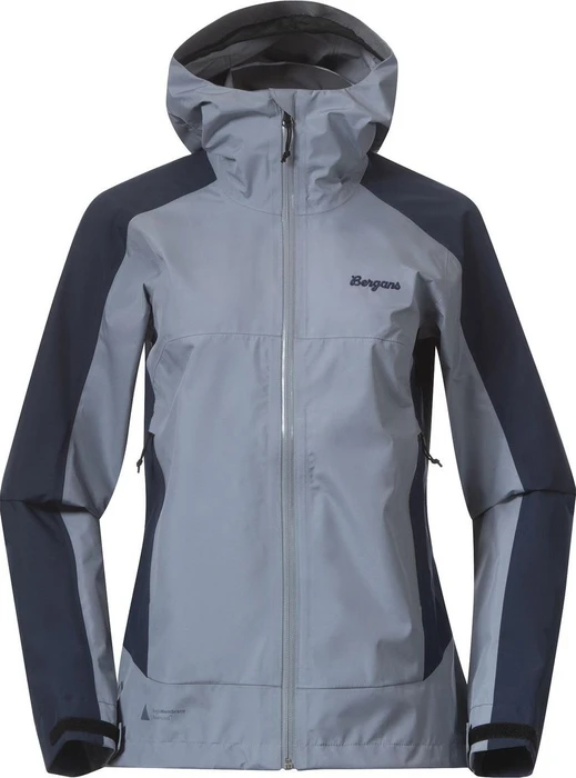 Bergans Vaagaa Light 3l Funktionsjacke husky blue/navy blue (Damen)