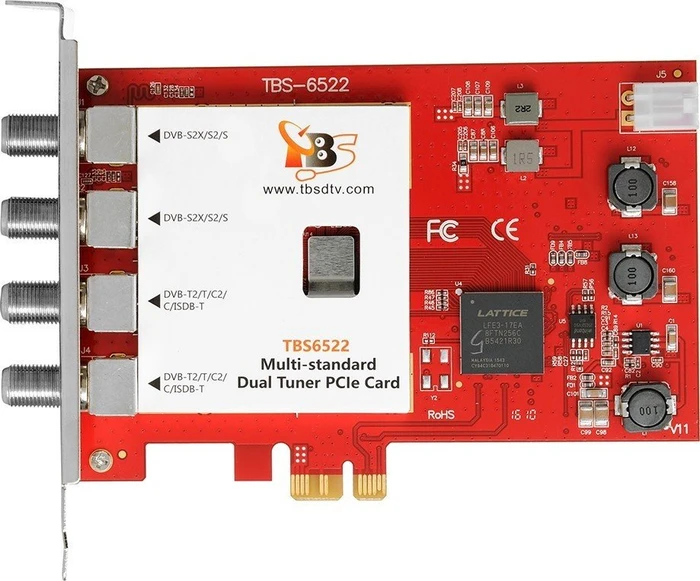 TBS DVB Multi Standard Doppel-Tuner, PCIe x1