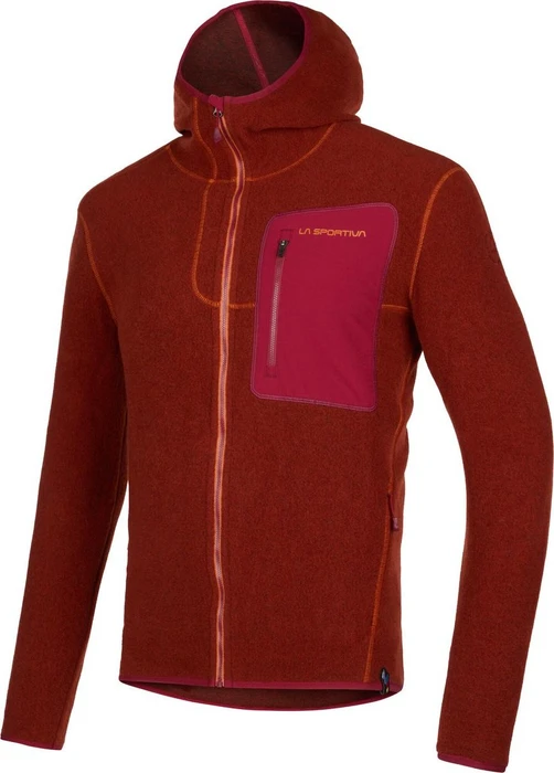 La Sportiva Agon Hoody Jacke hawaiian sun/sangria (Herren)