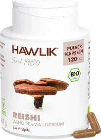 Hawlik Reishi Pulver Kapseln, 120 Stück