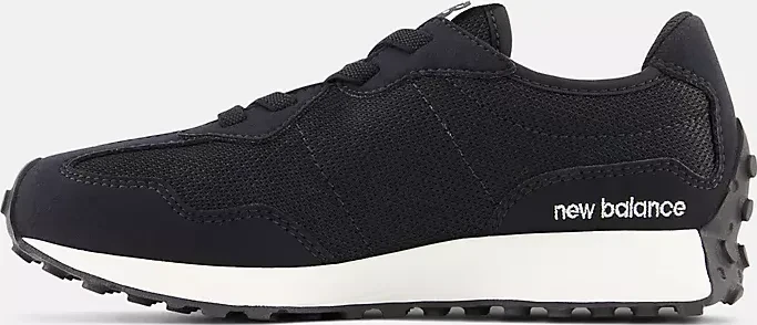 New Balance 327 Bungee Lace schwarz/weiß (Junior)