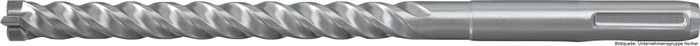 fischer Quattric II 6/100/165 SDS-plus Hammerbohrer, 6x100x165mm, 10 Stück