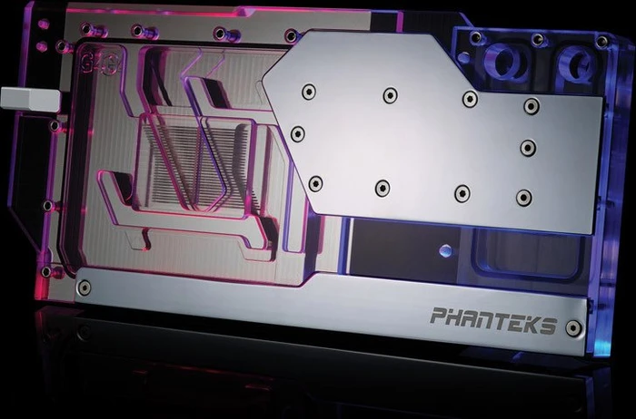 Phanteks Glacier G40 ASUS, RTX 4080 Strix & TUF chrome, mit Backplate