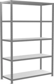 Schulte Lagertechnik Multiplus 250 Schwerlastregal 130x200x50cm verzinkt