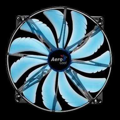 AeroCool Silent Master blau, 200mm