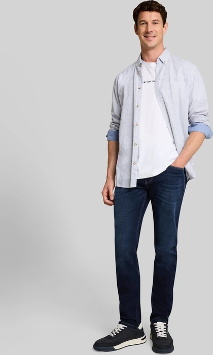 Tom Tailor Josh Regular Slim mit Stretch Jeans blau (Herren)