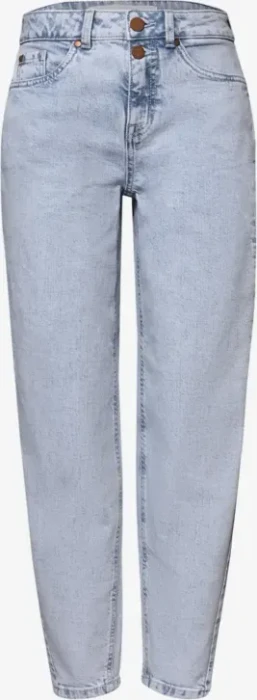 Street One Studio Mid Waist Barrel Leg Loose Fit Jeans bleached wash (Damen)