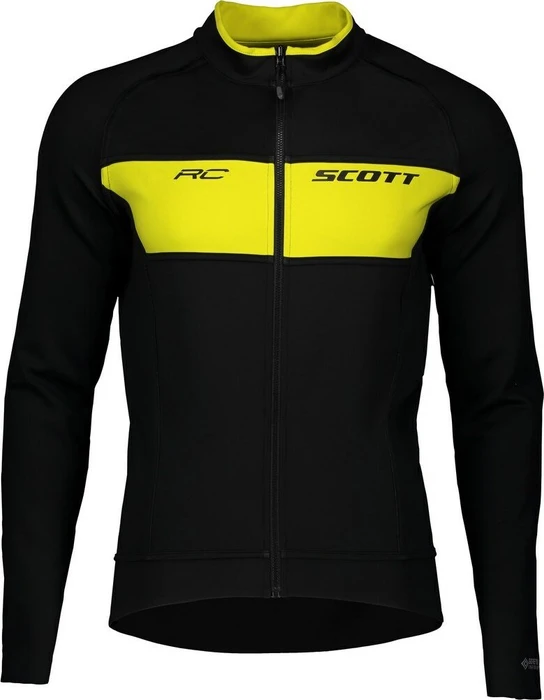 Scott RC Warm Reversible WB Fahrradjacke black/sulphur yellow (Herren)
