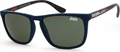 Superdry Shockwave 106 matte steel-blue rubber-dark havana/green