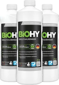BiOHY Edelstahlreiniger, 3l (3x 3l)