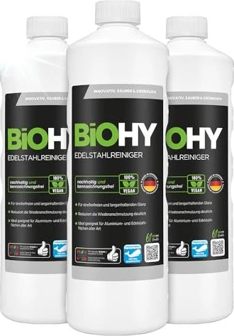 BiOHY Edelstahlreiniger