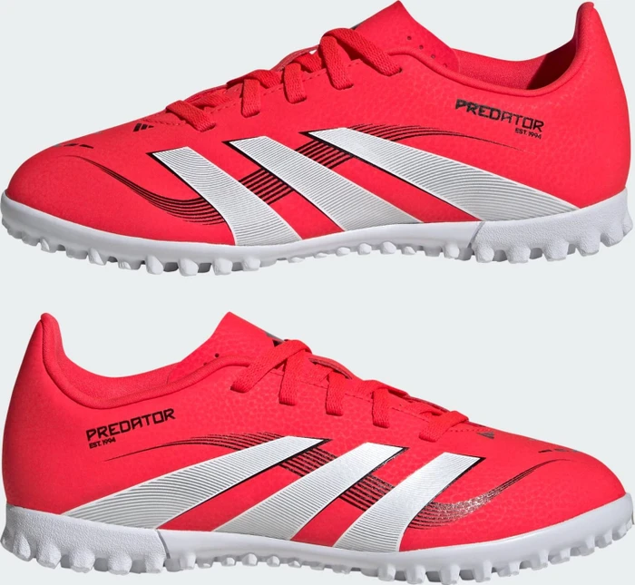 adidas Predator Club TF lucid red/cloud white/core black (Junior)