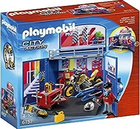playmobil City Action Aufklapp-Spiel-Box Motorradwerkstatt
