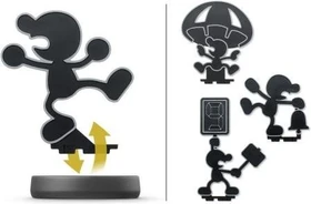 Nintendo amiibo Figur Super Smash Bros. Collection Mr. Game & Watch (Switch/WiiU/3DS)