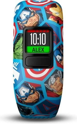 Garmin vivofit jr. 2 Marvel Avengers Aktivitäts-Tracker elastisch