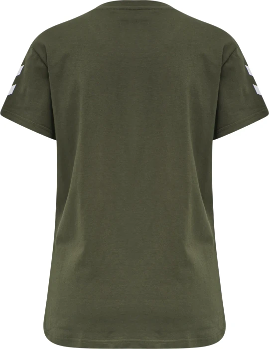 hummel GO Cotton T-Shirt kurzarm grape leaf