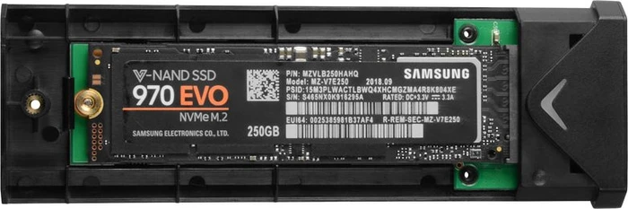 Axagon M.2 Festplattengehäuse, silber, M.2 PCIe, USB-C 3.1