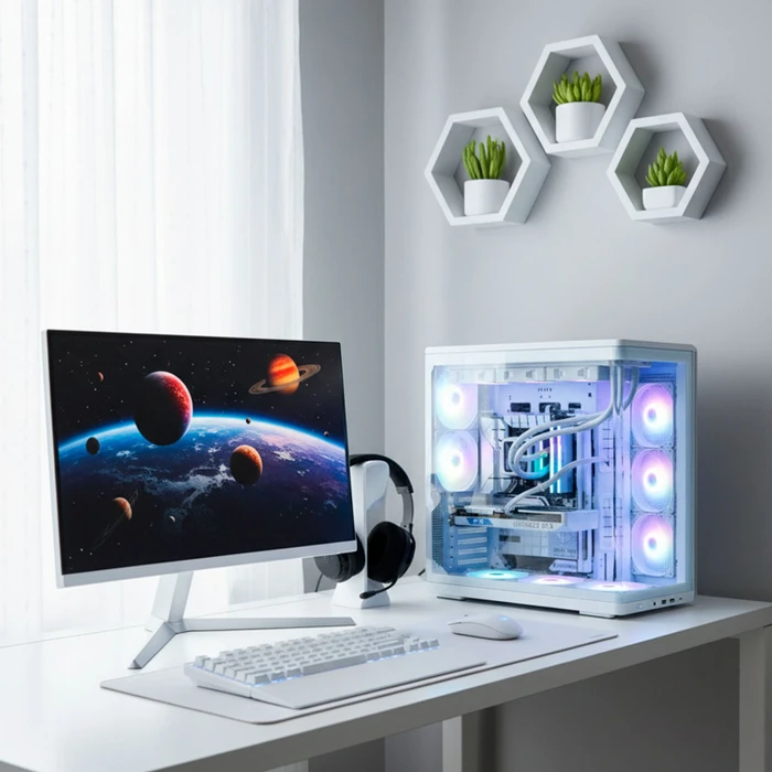 Zalman P60 White, Glasfenster