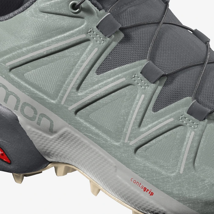 Salomon Speedcross 5 green milieu/ebony/pale khaki (Herren)