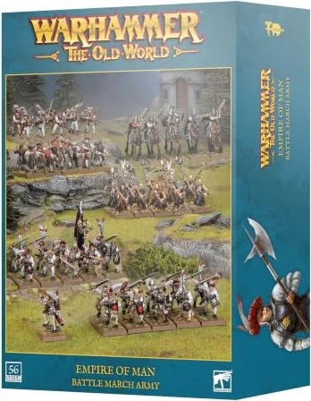 Games Workshop Warhammer The Old World - Empire of Man - Battle March Army