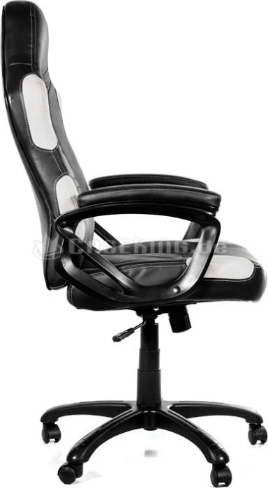 Arozzi Enzo Gamingstuhl, schwarz/weiß