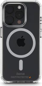 Hama Handyhülle MagCase Extreme Protect für Apple iPhone 15 Pro transparent