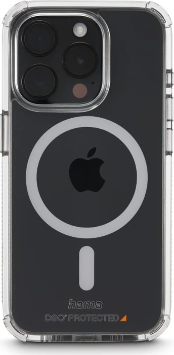 Hama Handyhülle MagCase Extreme Protect für Apple iPhone 15 Pro transparent