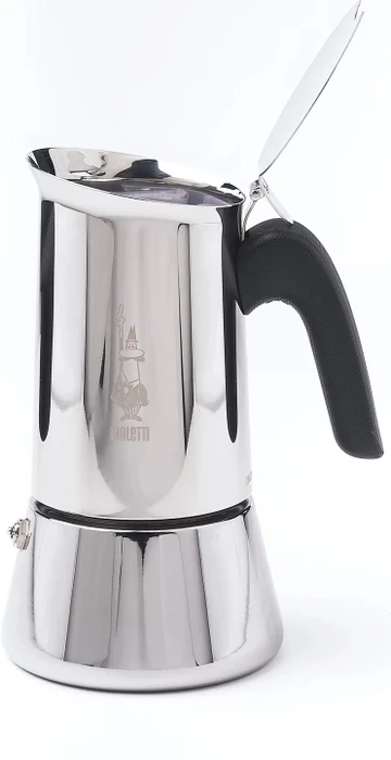 Bialetti New Venus 6 Tassen Espressokanne edelstahl