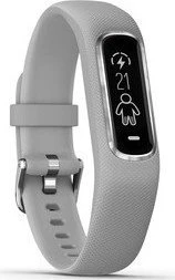 Garmin vivosmart 4 S/M Aktivitäts-Tracker grau/silber