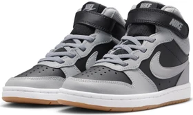 Nike Court Borough Mid 2 black/white/gum medium brown/light smoke grey (Junior)