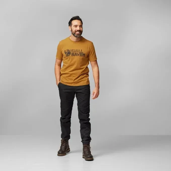 Fjällräven Lush Logo Funktionsshirt kurzarm acorn (Herren)