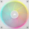 Corsair iCUE LX140 RGB Fan Starter Kit, weiß, LED-Steuerung, 140mm, 2er-Pack Vorschaubild