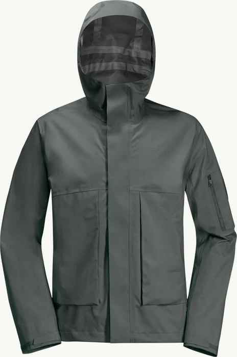 Jack Wolfskin Wandermood 3L Funktionsjacke slate green (Herren)