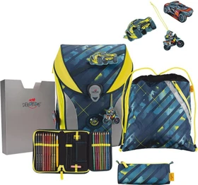 DerDieDas ErgoFlex Max Speed Challenge Schultaschen-Set,   5-tlg.