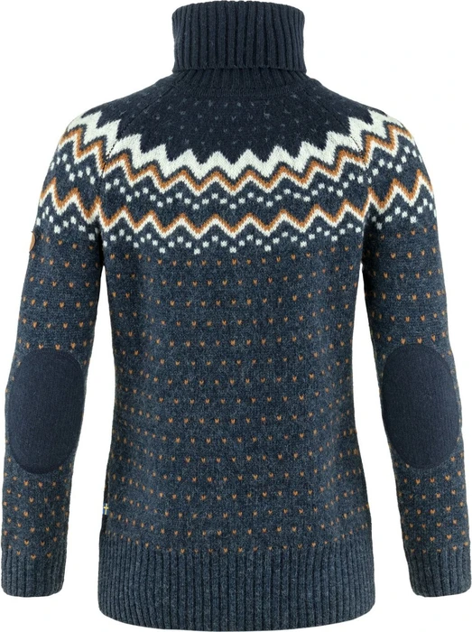 Fjällräven Övik Roller Neck Strickpullover navy/dark navy (Damen)