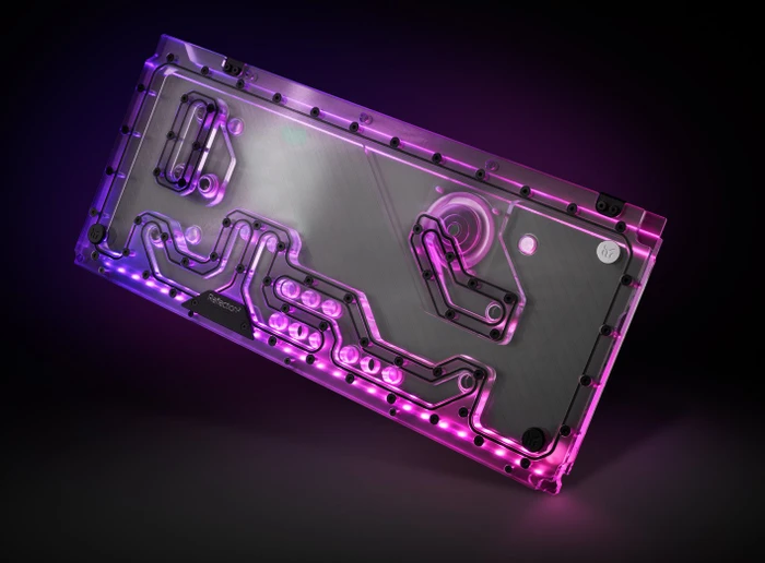EK Water Blocks Quantum Line EK-Quantum Reflection² PC-O11D XL D5 PWM D-RGB, Verteilerplatte mit Pumpe, Acryl